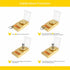 Milligram Scale 50g/0.001g, Portable Jewelry Scale with LCD Backlit, Tare, High Precision Mini Carat Gram Scale