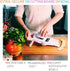 Mandolin Slicer Adjustable Mandoline - Best Hand-Held Cutter for Vegetable Potato Zucchini Food - 9-in-1 Japanese