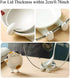 OURASHERO Multifunctional Ceramic Spoon Rest - Cute Cat Shape Utensil Holder for Kitchen Counter & Stove