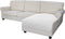 Easy-Going Sectional Couch Covers for Dogs, L Shape Reversible Sofa Slipcover, Chaise Lounge Protector (42 x 68 inches,