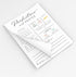 Mommy 30 Printed Party Baby Predictions & Advice Cards for New Parents Baby Shower Game, Wishes for & Daddy, Gender