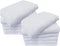 Towels N More 12 Pack 15X25 Hand Towels - White Soft 100%