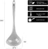 Reston Lloyd Melamine Soup Ladle, Premium Quality Kitchen Utensil with Heat Resistant Ergonomic Handle, Durable