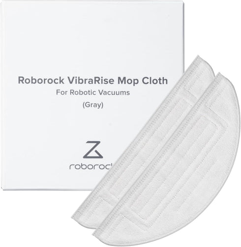 Mop Cloth for Roborock S8+, S8, S7, S7+, S7 MaxV, S7 MaxV Plus, S7 MaxV Ultra Robot Vacuum (2 Pcs)