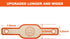 Angadona Orange Silicone Bread Sling Oval, Non-Stick Reusable Baking Mat for Dutch Oven with Long Handles