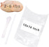 Poultry Shrink Wrap Bags - 50 Pcs Clear Heat Shrink Bags, 10x16 Inches with Zip Ties for Chickens and Rabbits