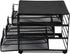 Restaurantware Restpresso Multi-Tier Coffee Capsule Drawer 8.5 x 8.5 x 7 Inch, Holds 36 K-Cups, Heavy-Duty Organizer