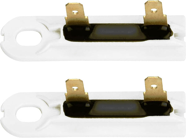 PartsBroz WP3392519 Dryer Thermal Fuse G4AP0500, 2-Pack for Whirlpool, Kenmore, KitchenAid