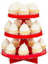 Gifbera Mini White Cupcake Liners, 400-Count Greaseproof Paper Muffin Baking Cups for Baking and Celebration