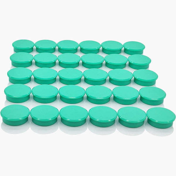 Fridge Magnets, 30 Pcs Strong Small Magnets, Heavy Duty Mini Round Decorative Magnets for Whiteboard, Fridge, and