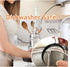 3.5" Set 2 COTEY Egg Rings of with Silicone Handle, Large Ring for Frying Eggs, Round Mold for English Muffins