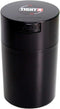 Tightvac Patented Airtight Container, 1 oz to 6 Ounce, Multi-use Vacuum Container, Smell Proof, Black