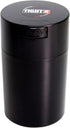 Tightvac Patented Airtight Container, 1 oz to 6 Ounce, Multi-use Vacuum Container, Smell Proof, Black