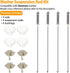 Washer Suspension Rod Kit, Compatible with Kenmore Models 11020102310, 11020112310, and more