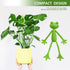 TNDCKP (5Pcs) Frog Plant Stand, Frog Plant Holder, Flower Pot Hugger Plant Climbing Fixture Clips, Cute & Stable