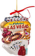 Kurt S. Adler 5.5-Inch Las Vegas Glass Cityscape Ornament, Multicolored
