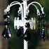 20pcs 38mm Crystal Maple Leaf Chandelier Prisms Replacement Pendant Connected Glass Octagon Beads Chain for Wedding