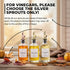 Set, 350ml Set 2 Molimoli - Premium Olive Oil Dispenser Bottles for Kitchen with Pourer - Oil and Vinegar Dispenser