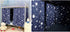 Heidi Galaxy Star Bed Canopy, Single Sleeper Bunk Bed Curtain, Blackout Cloth Mosquito Nets