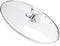 Glass Lids for Frying Pans & Pots, Tempered Covers with Stainless Steel Rim & Handle, Dishwasher Safe