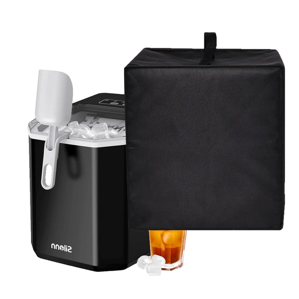Ice Maker Cover for Silonn Ice Maker Countertop SLIM21, Heavy Duty Heat-Resistant Waterproof Universal Protective Cover