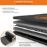 HEATIDEAS Sourdough Warming Mat Bread Proofer Heating Pad with Temperature & Timer Control Waterproof Dough Proofing