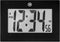 MARATHON Large Digital Wall Clock - 8” Display, Black - Easy to Read