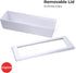 Copco Storage Bag Organizer, 11.6 L x 3.9 W x 2.8 H inches, White
