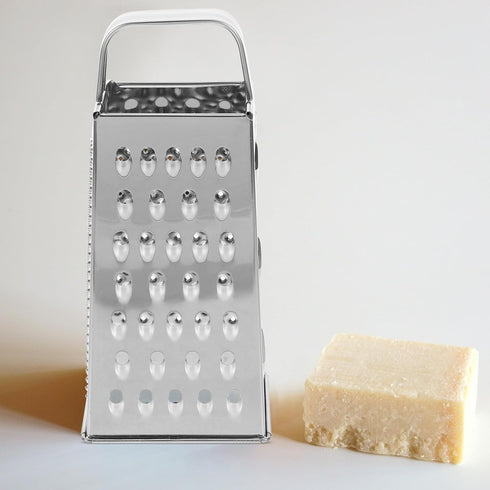 SHERCHPRY Vegetable Slicer Box Grater, Stainless Steel Mandoline Slicer for Kitchen, 8inch Cheese Grater