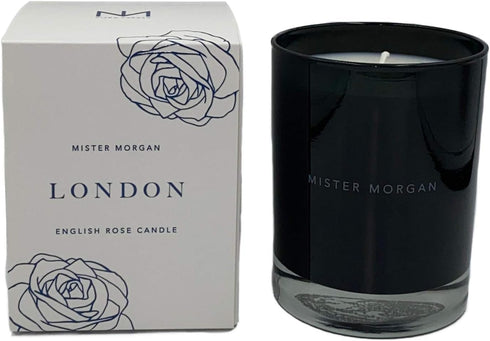 Mister Morgan London English Rose Candle, 11 Ounces