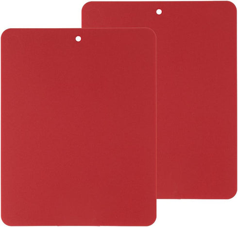 Linden Sweden Flexible Cutting Board 2-Pack - Lays Flat for Secure Work Surface - Extra-Thick for Durability - BPA-Free and Food-Safe (Red) by LINDEN SWEDEN