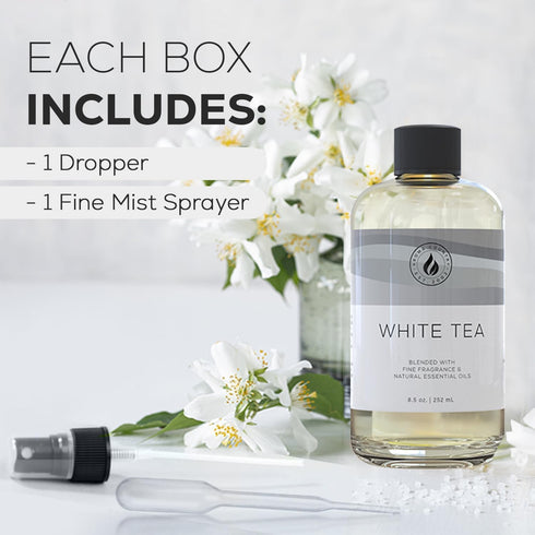 Country (4 oz) Aroma White Tea Diffuser Oil - Luxury Essential Oils for Diffuser Refill & Air Freshener Room Spray