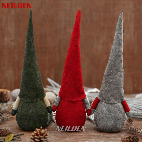 3pcs Christmas Decoration Long Legs Rudolph Doll, Holiday Gift for Children, Hotel Mall Window Decor