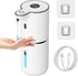 OHIFAST Automatic Liquid Soap Dispenser Touchless, USB Rechargeable Smart Hand Soap Dispenser,