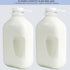 The Dairy Shoppe 48 mm (64 oz/2 Glass Milk Bottle, Heavy Glass with Extra Lid, Creamery Style pk, Half Gallon)
