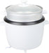 8 (RC-8R) Tayama Rice Cooker with Steam Tray Cups, White
