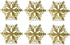DII Christmas Thanksgiving Holiday Tabletop Décor Collection - Decorative Napkin Ring Holder Set, Gold Snowflake