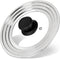 Universal Lid for Pots and Pans, Stainless Steel Pan Cover Fits 6-7-8 Inch Cookware