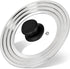Universal Lid for Pots and Pans, Stainless Steel Pan Cover Fits 6-7-8 Inch Cookware