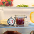 4PACK Refrigerator Thermometer, Classic Fridge Thermometer with Red Indicator, Large Dial for Freezer Refrigerator