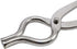 Stainless Steel Pakkad-Big, 1 Pcs, Modern Food Tongs, Silver, 10.4 x 2.2 x 0.2 Inch