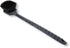 SPARTA 40501EC03 Plastic Large Scrub Brush, Kitchen Utility Brush with Long Handle for Cleaning, 20 Inches, Black