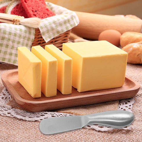 6 Pieces Cheese Spreader Set - Stainless Steel Multipurpose Cheese and Butter Spreader Knives