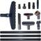 Universal Vacuum Attachments - Hardfloor Brush and Replacement Accessories for Vacuum Cleaners