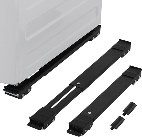 LUCKUP Heavy Duty Appliance Rollers, Extendable Mobile Fridge Base, Furniture Sliders for Refrigerators, 660 lbs Support