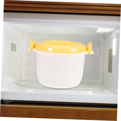 Rice Cooker Fast Microwave Cookware - Portable Heated Lunchbox Oven for Asian Cookware, Simple Travel Food Mug