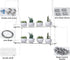 ZerzSemp 2-Tier 16" Acrylic Window Display Shelves Adjustable Clear Racks for Herbs, flowers and Indoor Greenery