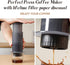 Coffee Press Maker -New Desgin Bigger Capacity Quickly Makes Delicious Coffee Without Bitterness - 1 to 3 Cups Per Pressing (Coffee Maker)