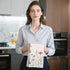 Hanamiya Na 4 Pcs Flower Kitchen Towels, Bird Soft Absorbent Tea Hand Towel, Microfiber Dish Cloths for Drying Dishes