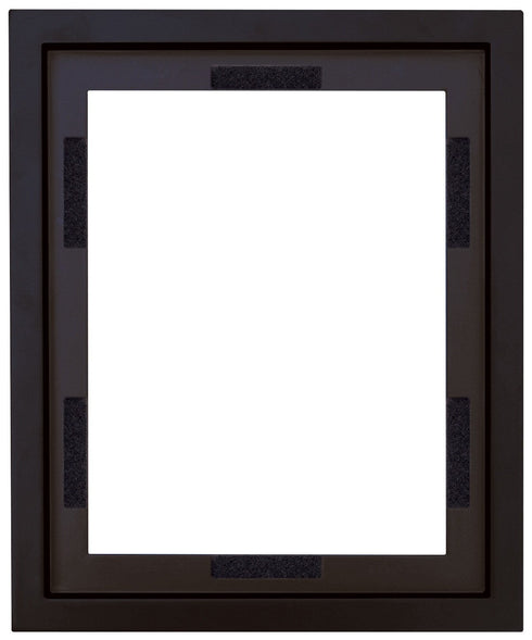 School Specialty 1389674 Canvas Float Frame, Gesso Black, 8" x 10" x 3/4" Size